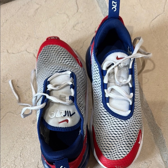 Nike kids Air Max Red and Blue Sneakers - Picture 12 of 12